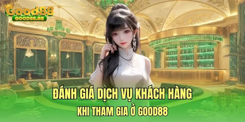 Đánh giá dịch vụ khách hàng khi tham gia ở Good88