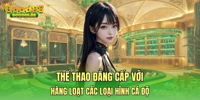 Thể thao đẳng cấp với hàng loạt các loại hình cá độ